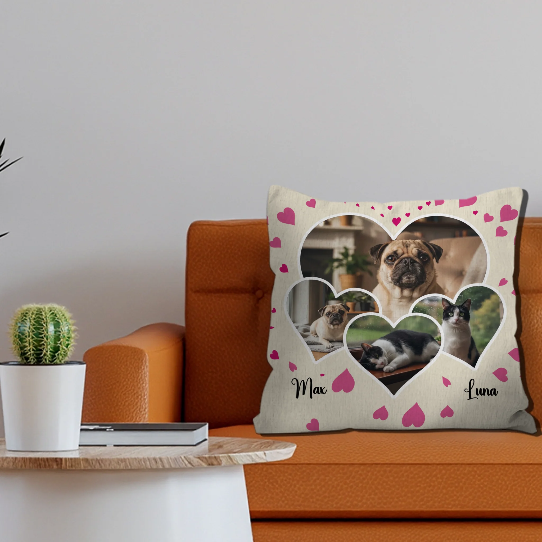 Personalized Pet Photo Pillow – Special Gift From The Dog – 89Prints