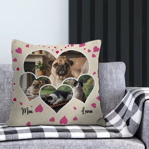 Personalized Pet Photo Pillow – Special Gift From The Dog – 89Prints