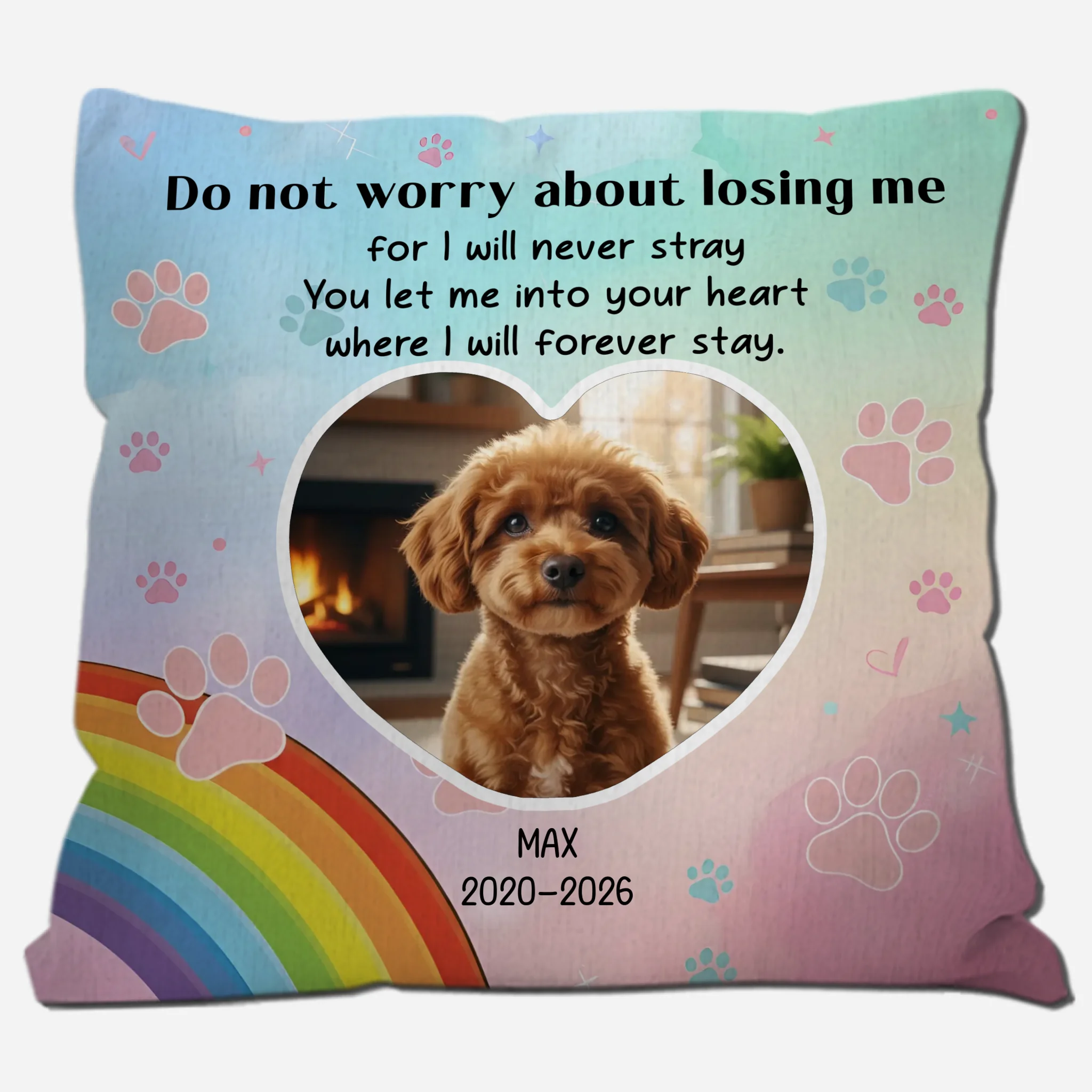 Do Not Worry About Losing Me Pillow – One-Of-A-Kind Present For Dog Owners – 89Prints