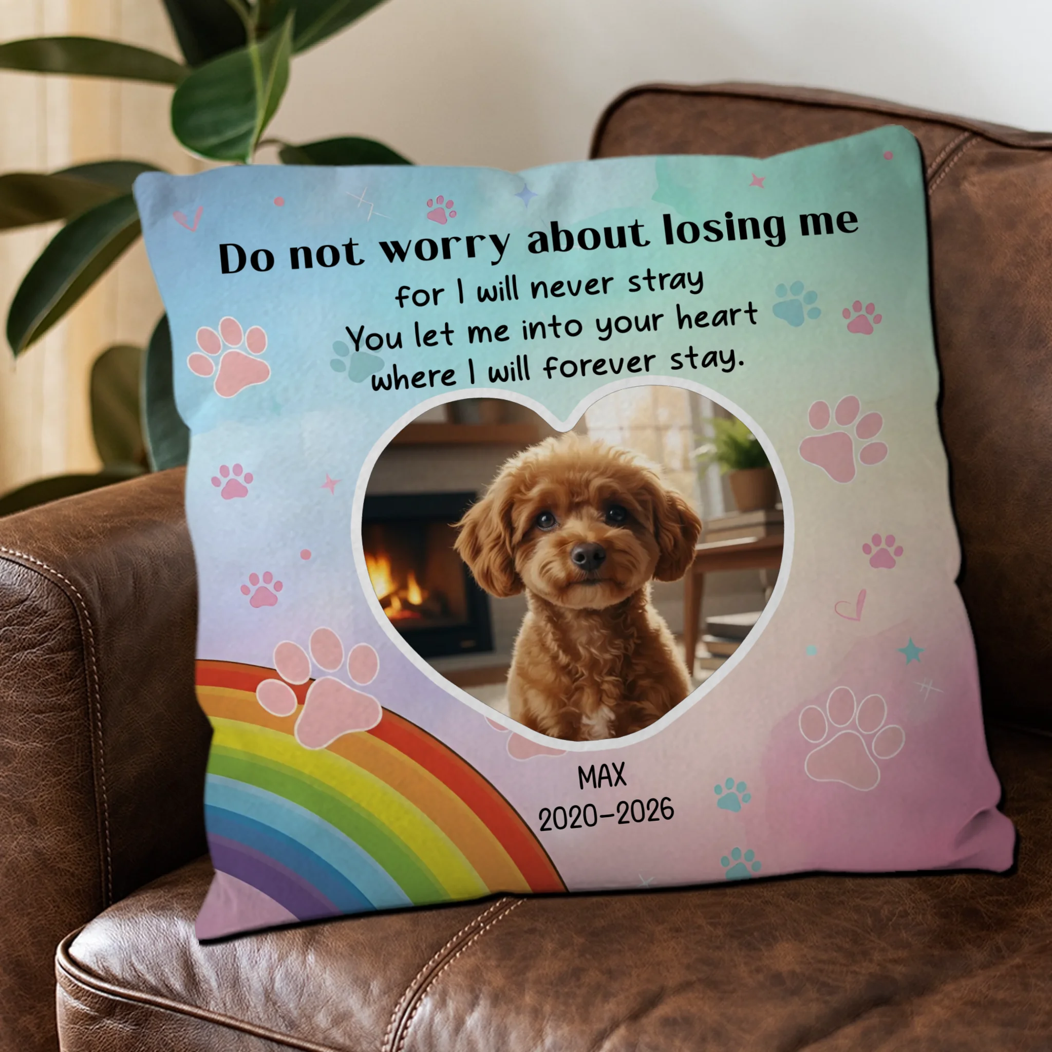 Do Not Worry About Losing Me Pillow – One-Of-A-Kind Present For Dog Owners – 89Prints