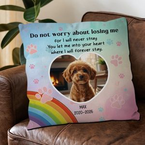 Do Not Worry About Losing Me Pillow – One-Of-A-Kind Present For Dog Owners – 89Prints
