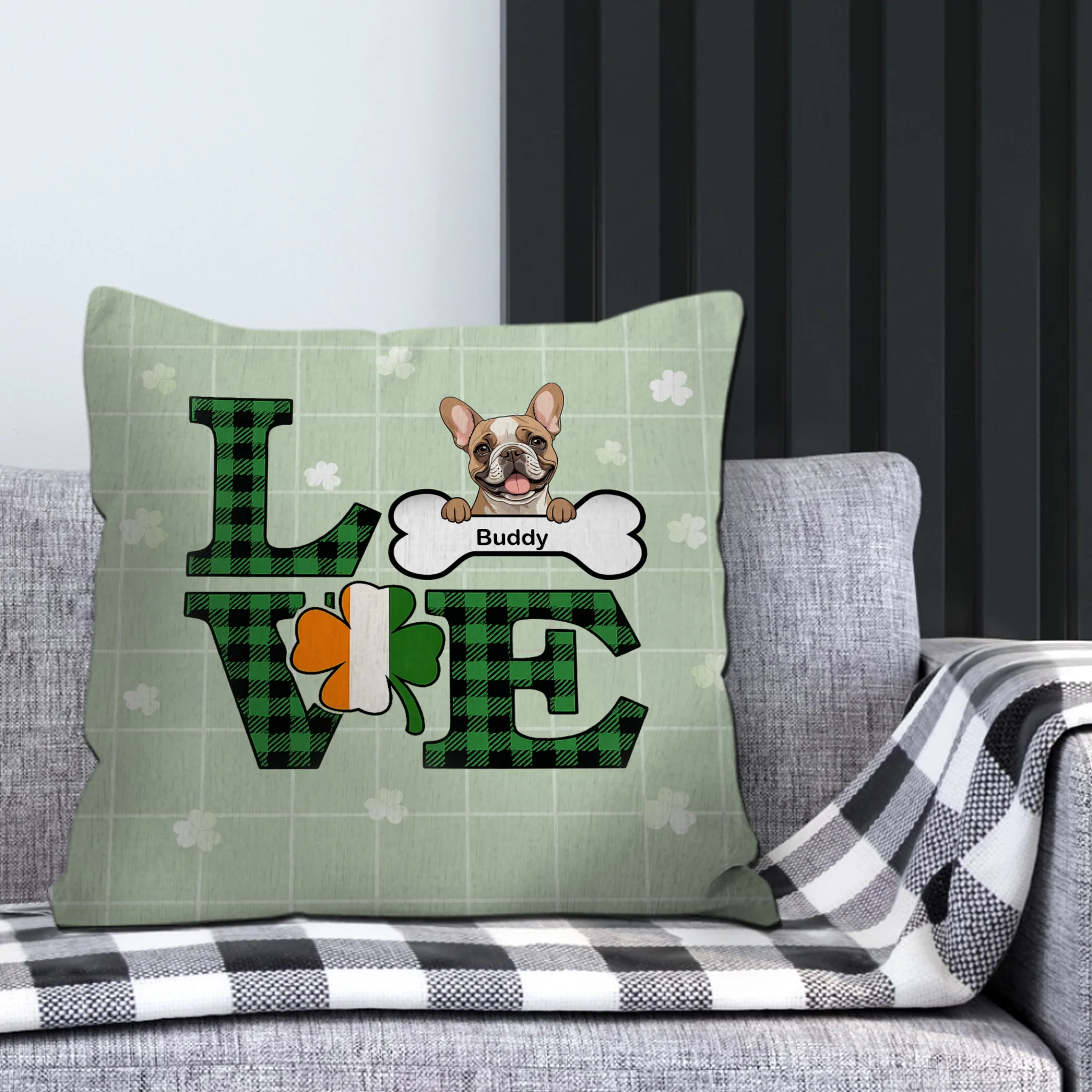 Feel Safe At Night, Sleep With Me Pillow – Emotional Unique Pet Gift – 89Prints