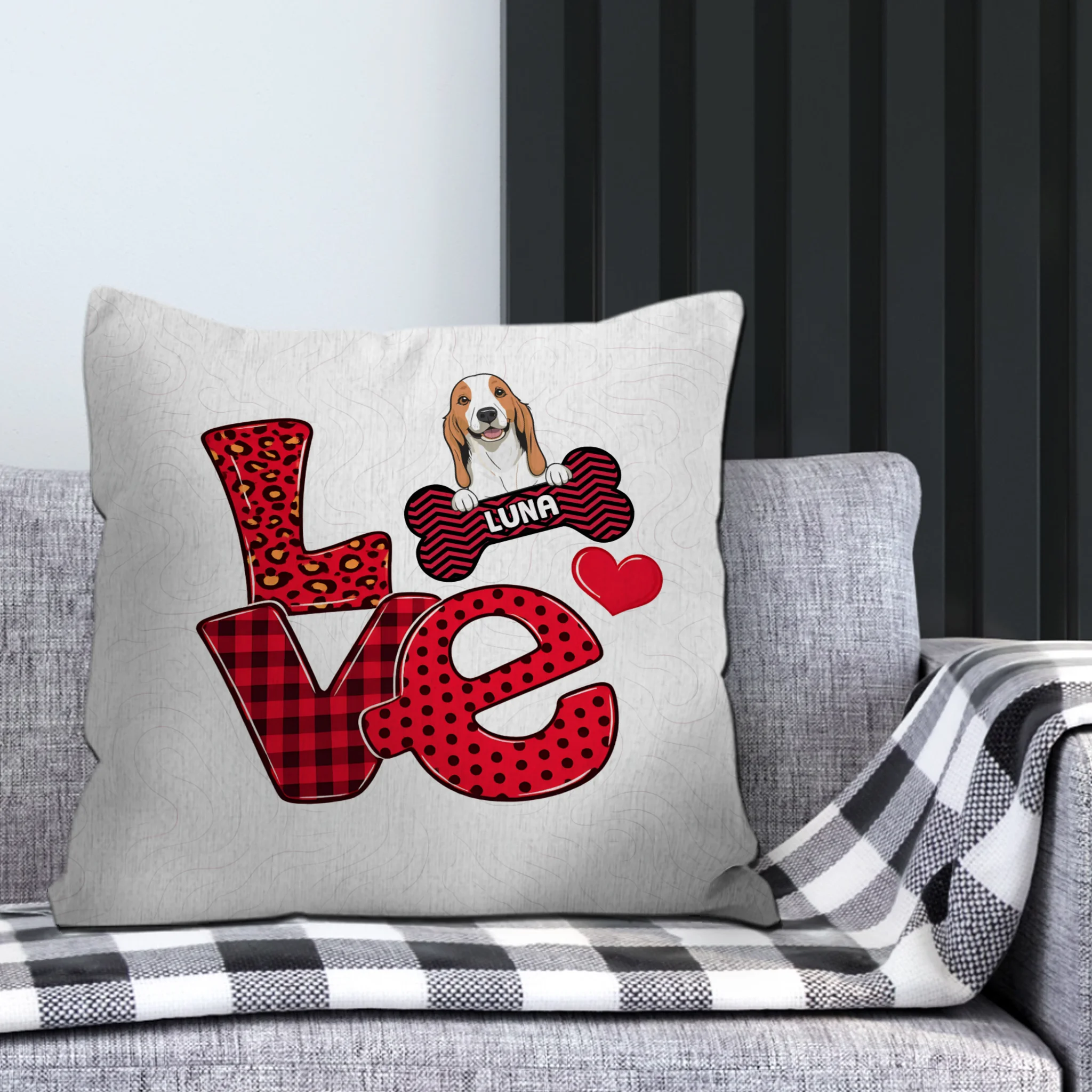 Love Pet Pillow – Meaningful Present For Pet Owners – 89Prints