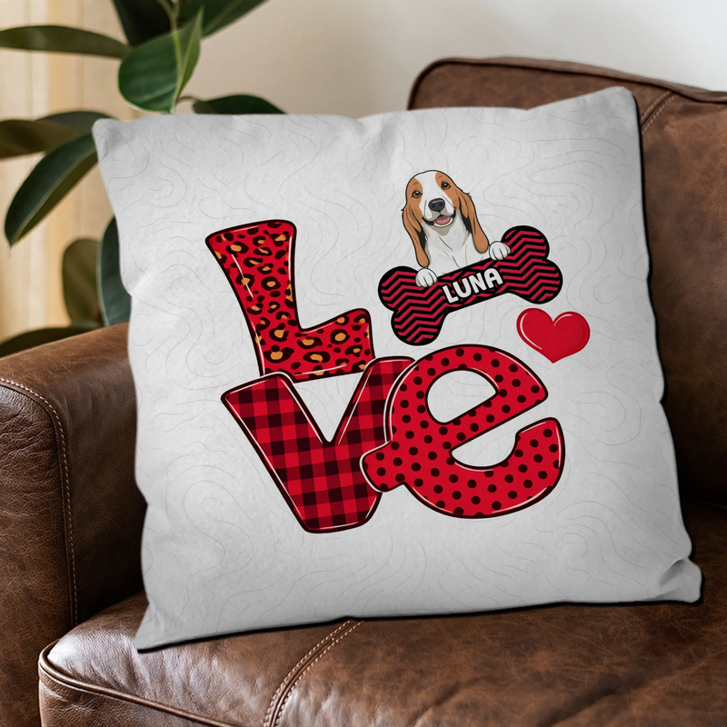 Love Pet Pillow – Meaningful Present For Pet Owners – 89Prints
