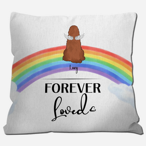 Forever Loved Pillow – Sentimental Present For Dog Lovers – 89Prints