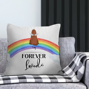 Forever Loved Pillow – Sentimental Present For Dog Lovers – 89Prints