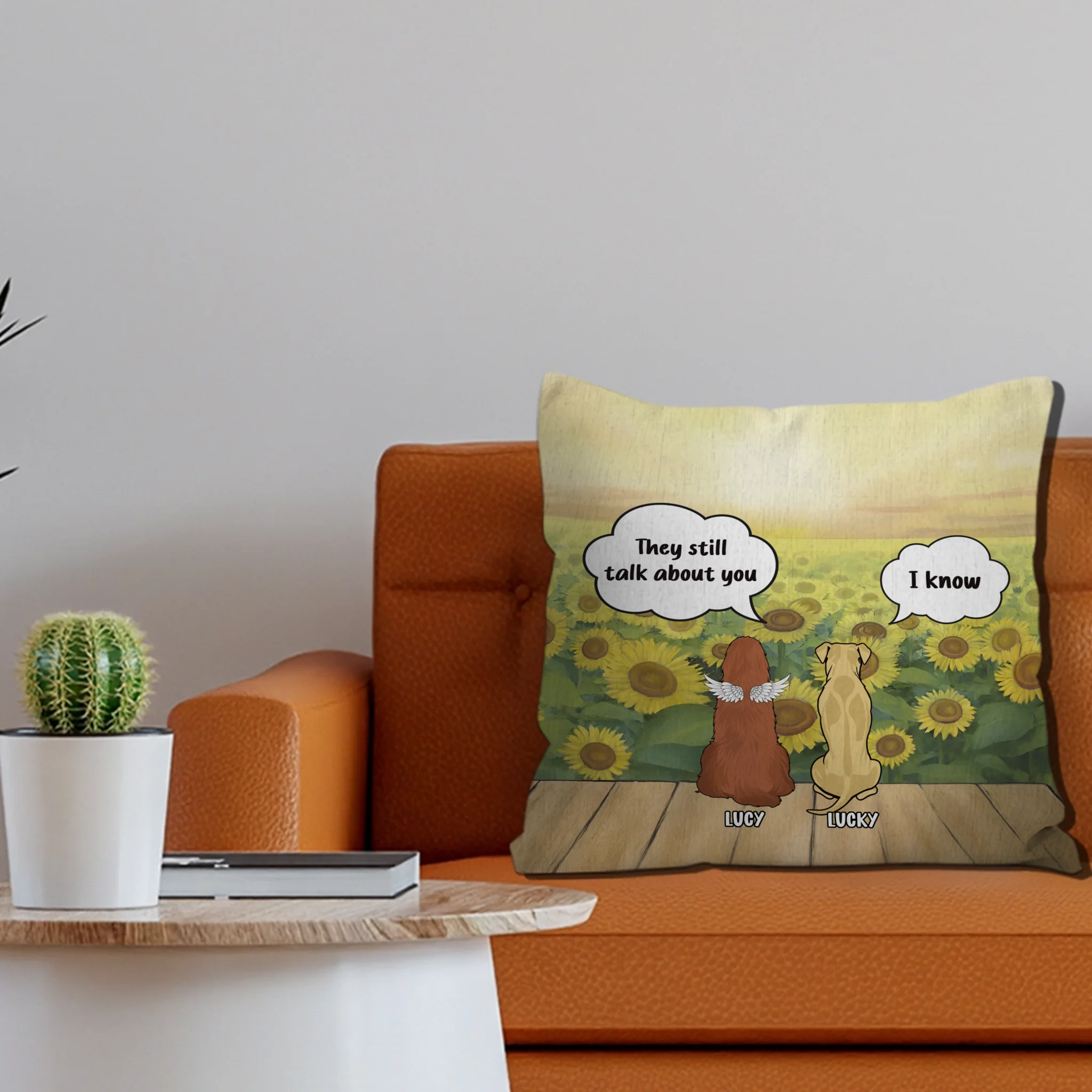 They Still Talk About You Pillow – Sentimental Gift For Dog Owners - 89Prints