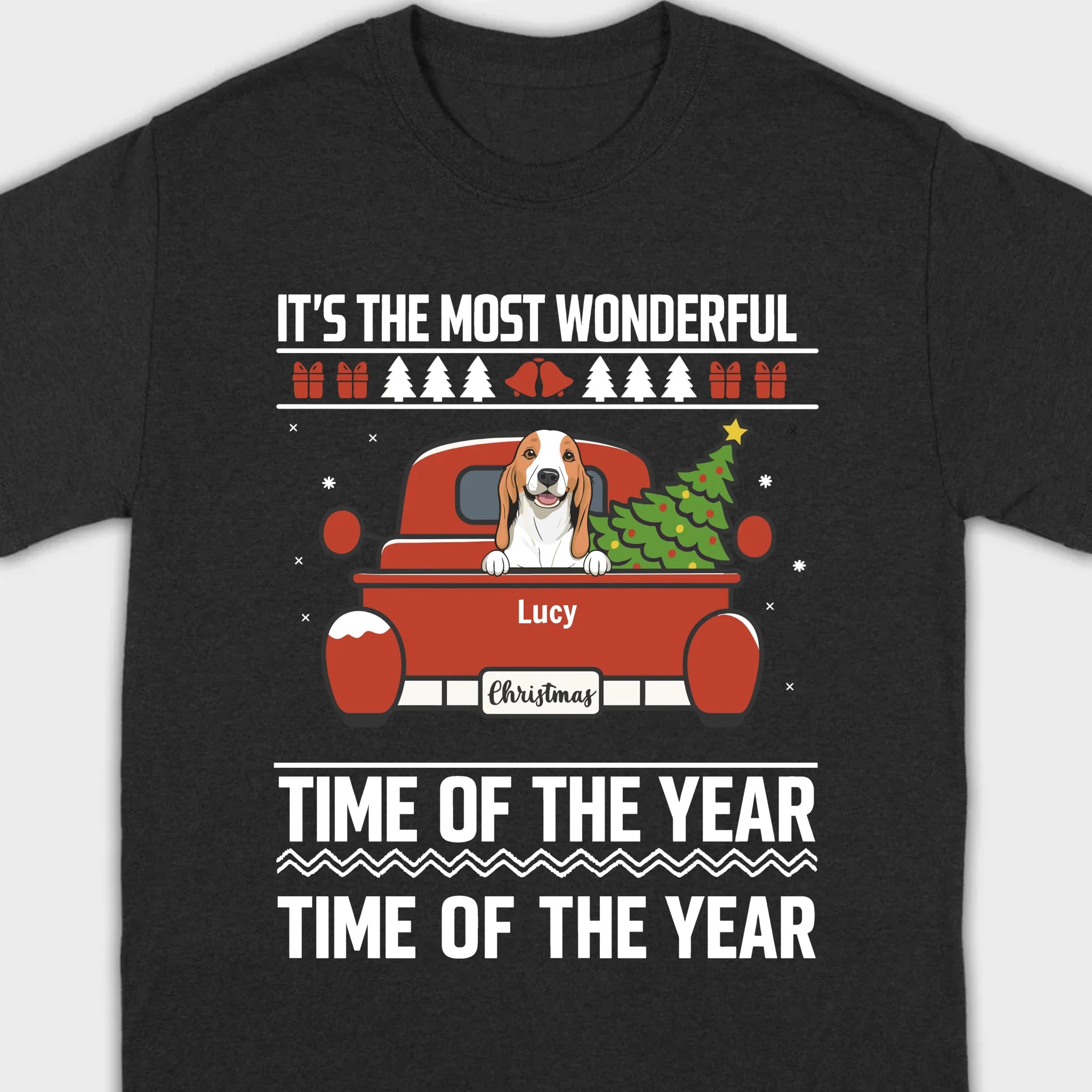 Holiday T-Shirt – It’s the Most Wonderful Time of the Year Design - 89Prints