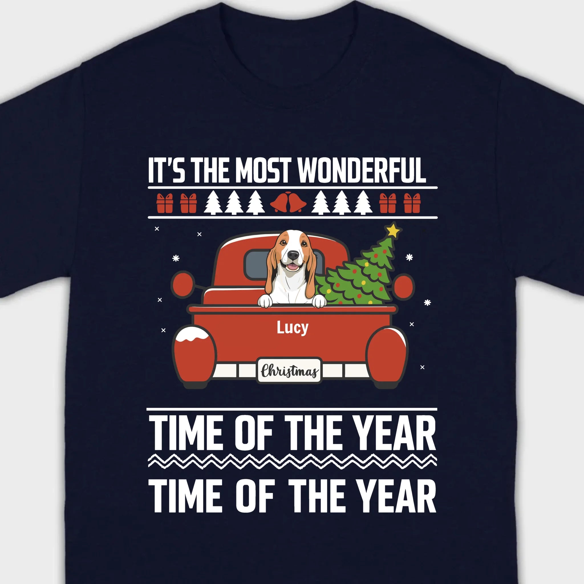 Holiday T-Shirt – It’s the Most Wonderful Time of the Year Design - 89Prints
