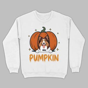 Personalized Dog Halloween T-Shirt | Custom Pet Name Tee - 89Prints