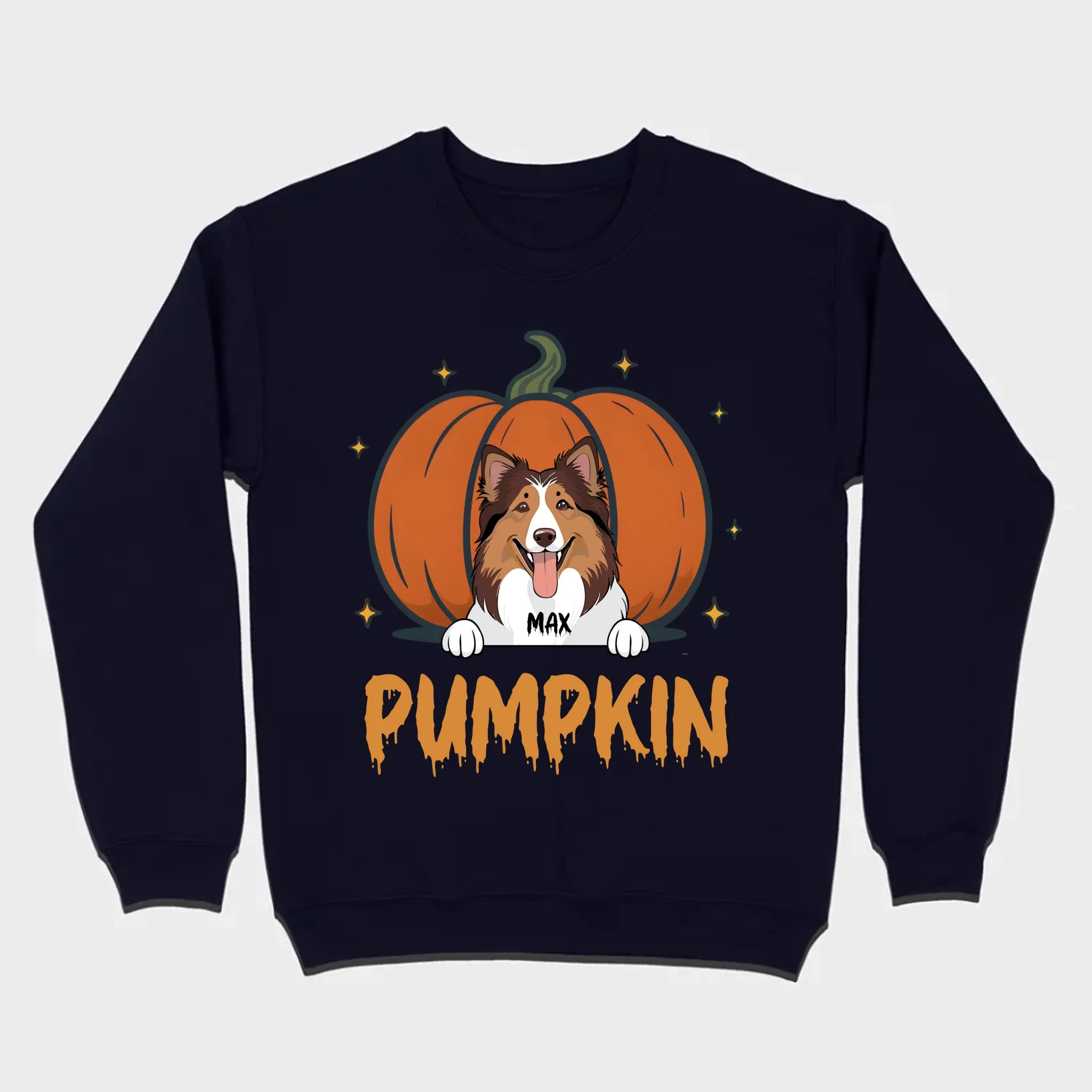 Personalized Dog Halloween T-Shirt | Custom Pet Name Tee - 89Prints