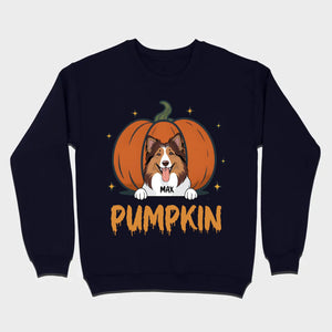Personalized Dog Halloween T-Shirt | Custom Pet Name Tee - 89Prints
