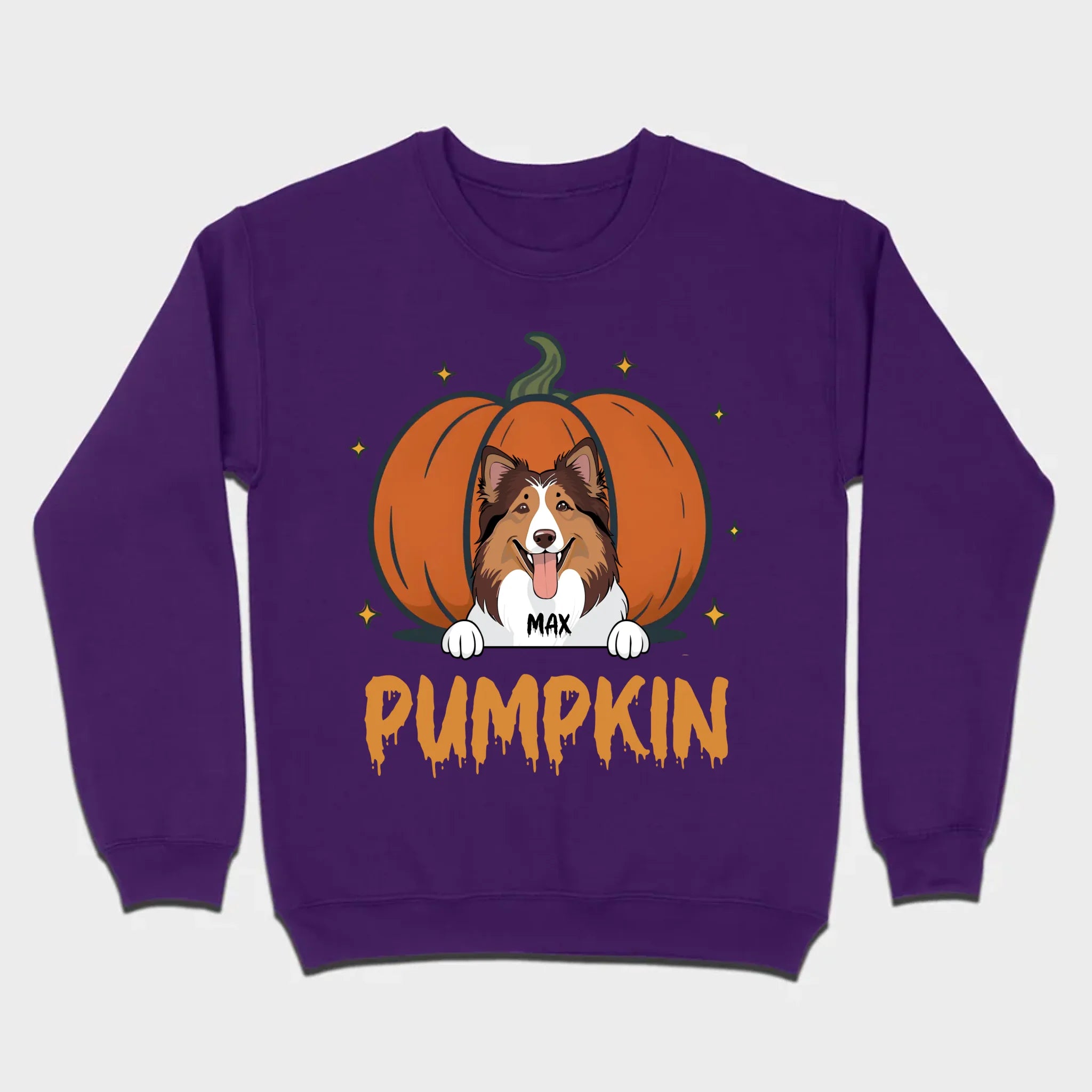 Personalized Dog Halloween T-Shirt | Custom Pet Name Tee - 89Prints