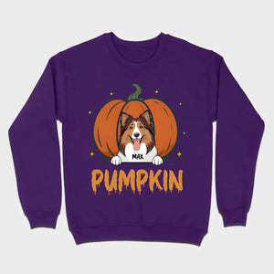 Personalized Dog Halloween T-Shirt | Custom Pet Name Tee - 89Prints