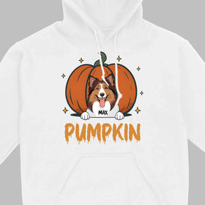 Personalized Dog Halloween T-Shirt | Custom Pet Name Tee - 89Prints