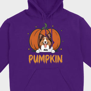 Personalized Dog Halloween T-Shirt | Custom Pet Name Tee - 89Prints