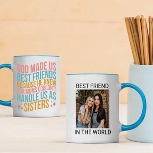 Magic Bestie Mug – Personalized Color-Changing Gift For Best Friend - 89Prints