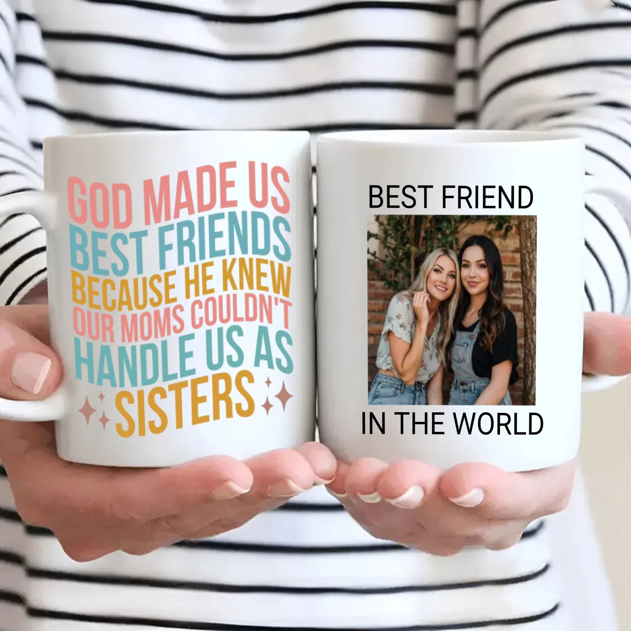 Magic Bestie Mug – Personalized Color-Changing Gift For Best Friend - 89Prints
