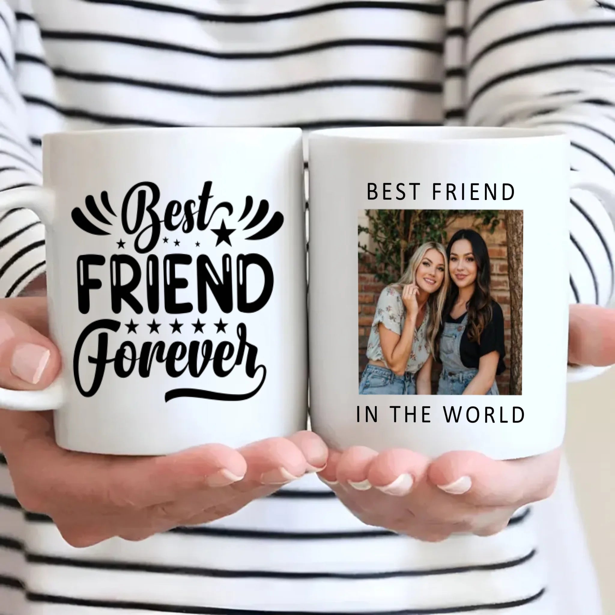 Best Friend Forever Mug – Fun Friendship Cup - 89Prints