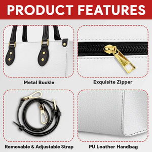 Customized Mother's Day Handbag - Leopard Print Dog Mom Handbag - 89Prints