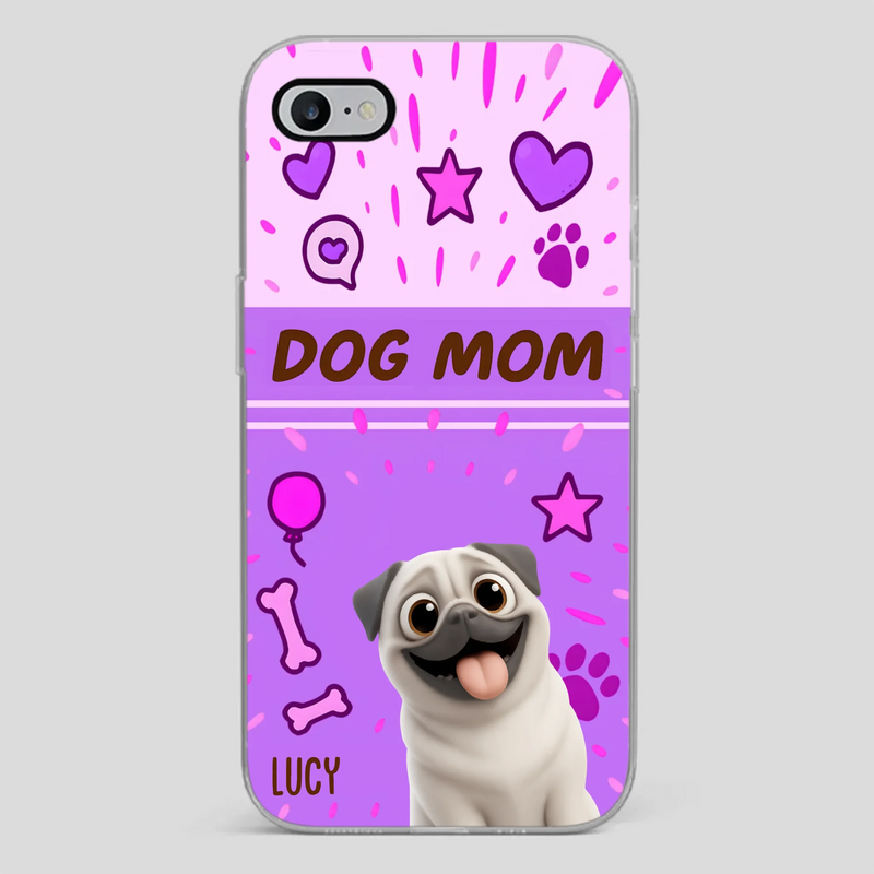 Special Custom Pug Dog Mom Phone Case Gift | 89Prints