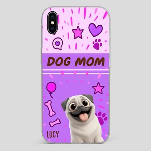Special Custom Pug Dog Mom Phone Case Gift | 89Prints