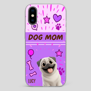 Special Custom Pug Dog Mom Phone Case Gift | 89Prints