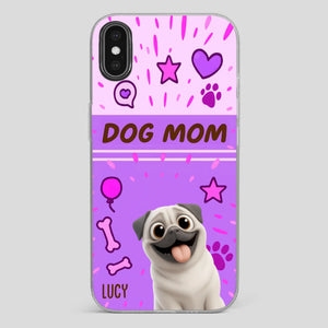 Special Custom Pug Dog Mom Phone Case Gift | 89Prints