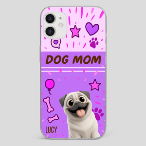 Special Custom Pug Dog Mom Phone Case Gift | 89Prints