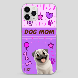 Special Custom Pug Dog Mom Phone Case Gift | 89Prints