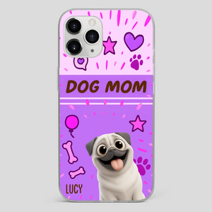 Special Custom Pug Dog Mom Phone Case Gift | 89Prints