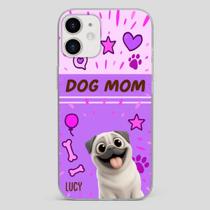 Special Custom Pug Dog Mom Phone Case Gift | 89Prints