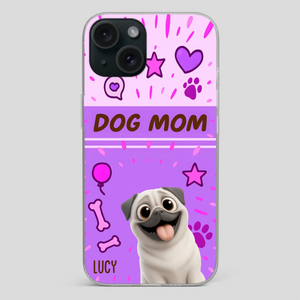 Special Custom Pug Dog Mom Phone Case Gift | 89Prints