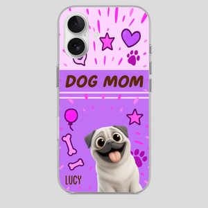 Special Custom Pug Dog Mom Phone Case Gift | 89Prints