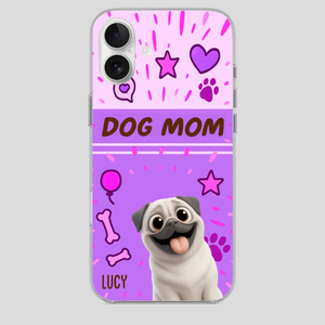 Special Custom Pug Dog Mom Phone Case Gift | 89Prints