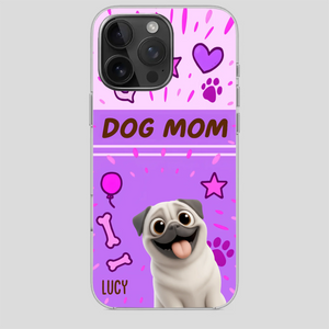 Special Custom Pug Dog Mom Phone Case Gift | 89Prints