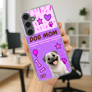 Special Custom Pug Dog Mom Phone Case Gift | 89Prints
