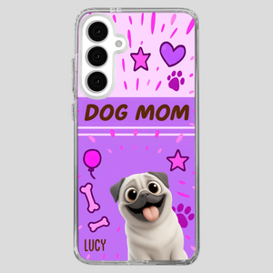 Special Custom Pug Dog Mom Phone Case Gift | 89Prints