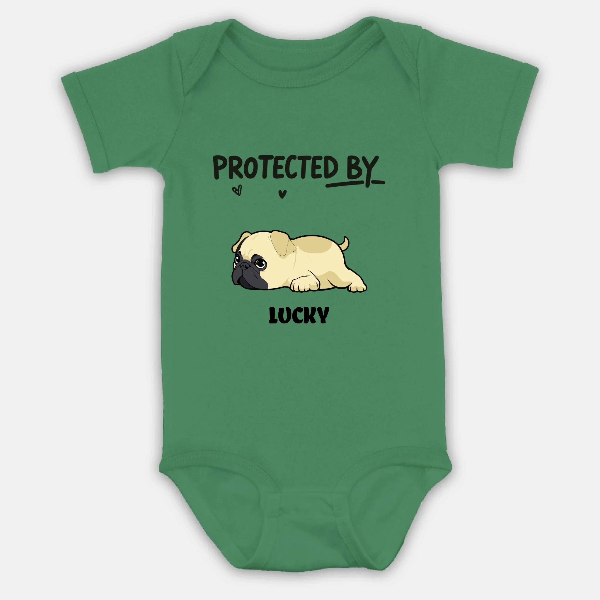 Personalized Pug Baby Onesie Gift – A Cute Keepsake For Newborns & Pet Families | 89Prints