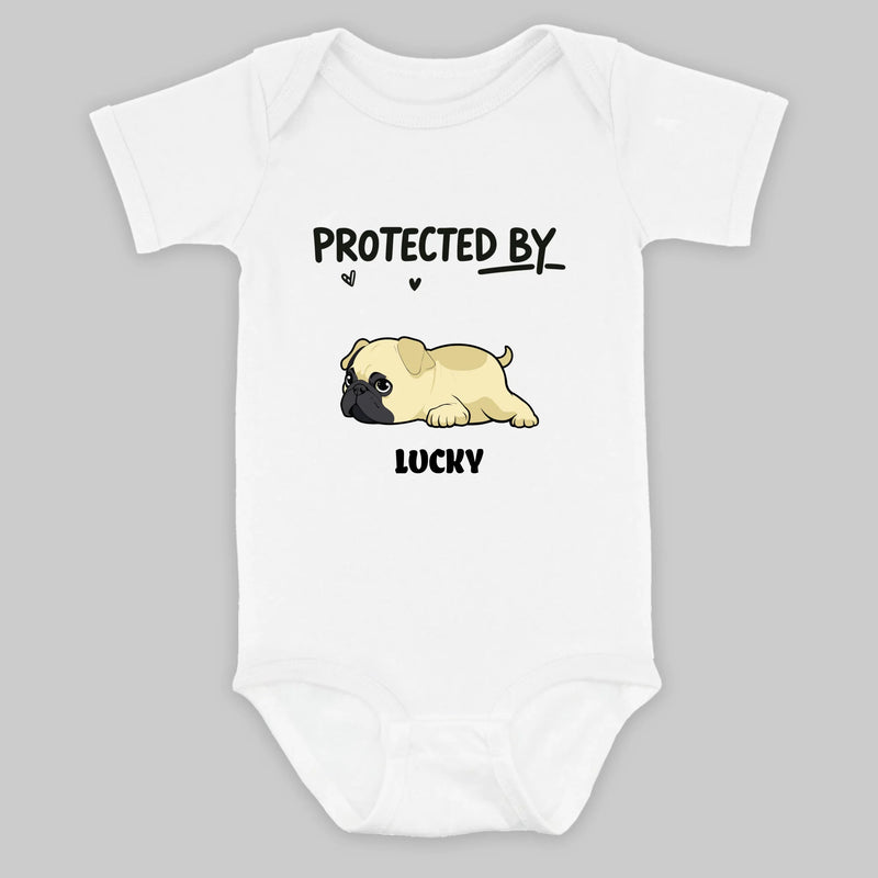 Personalized Pug Baby Onesie Gift – A Cute Keepsake For Newborns & Pet Families | 89Prints