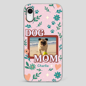 Heartfelt Personalized Pug Lover Dog Mom Phone Case Present | 89Prints