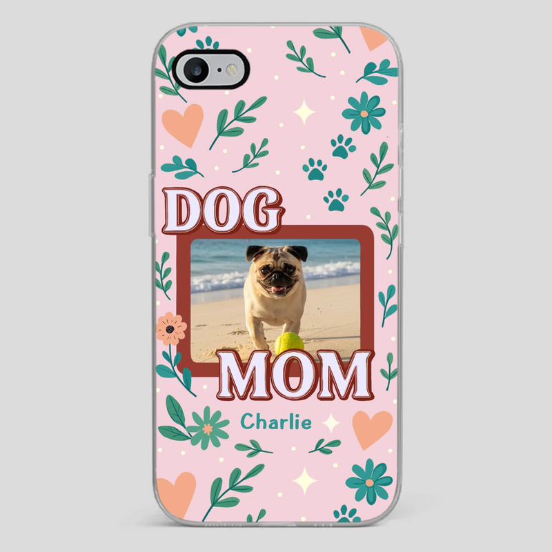 Heartfelt Personalized Pug Lover Dog Mom Phone Case Present | 89Prints