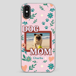 Heartfelt Personalized Pug Lover Dog Mom Phone Case Present | 89Prints