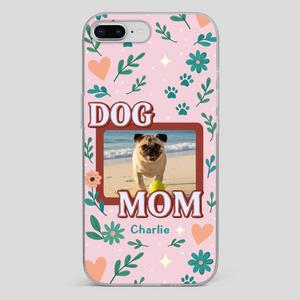 Heartfelt Personalized Pug Lover Dog Mom Phone Case Present | 89Prints