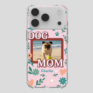 Heartfelt Personalized Pug Lover Dog Mom Phone Case Present | 89Prints