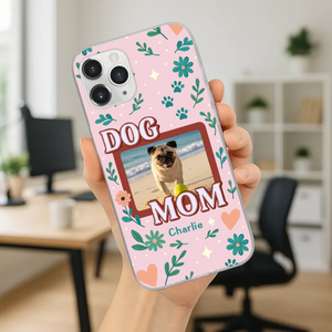 Heartfelt Personalized Pug Lover Dog Mom Phone Case Present | 89Prints
