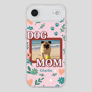 Heartfelt Personalized Pug Lover Dog Mom Phone Case Present | 89Prints
