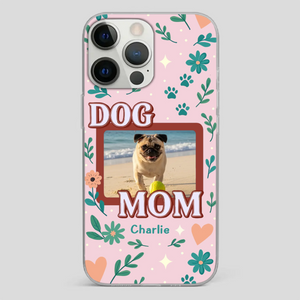 Heartfelt Personalized Pug Lover Dog Mom Phone Case Present | 89Prints