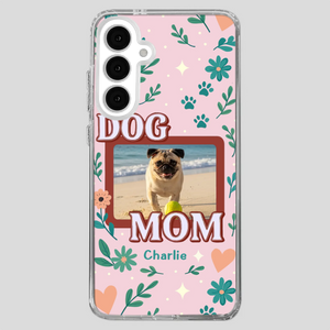Heartfelt Personalized Pug Lover Dog Mom Phone Case Present | 89Prints