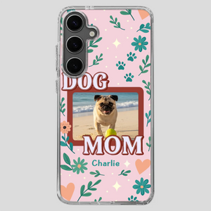 Heartfelt Personalized Pug Lover Dog Mom Phone Case Present | 89Prints
